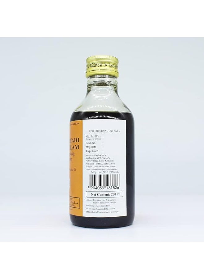 kottakkal Malathyadi kera tailam 200ml - Image 3